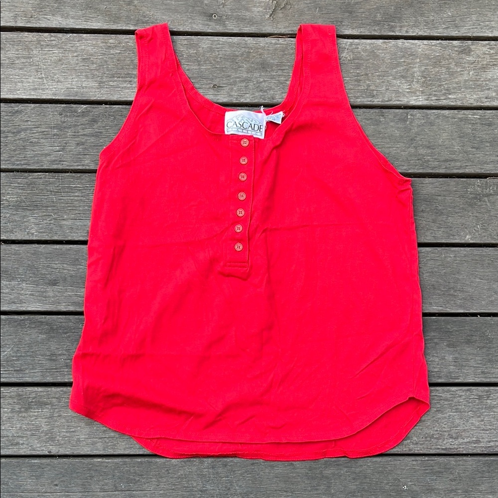 Women's Red Tank Top
